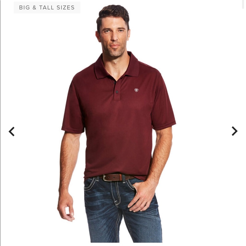 Ariat Tek Polo Large New with Tags